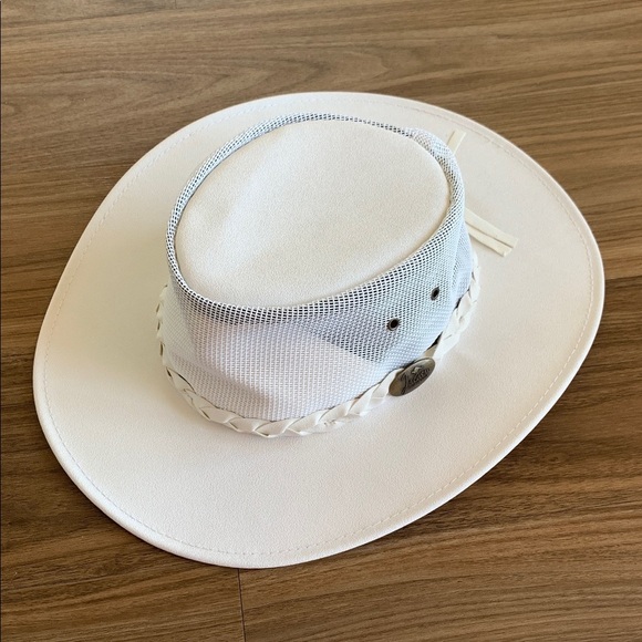 White Braided Women\'s Hat main image 5